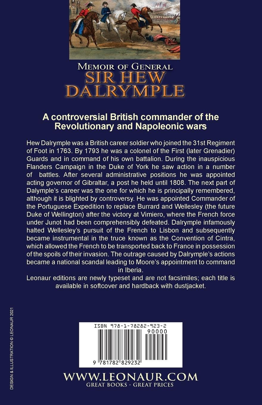 Rückseitencover Memoir of General Sir Hew Dalrymple