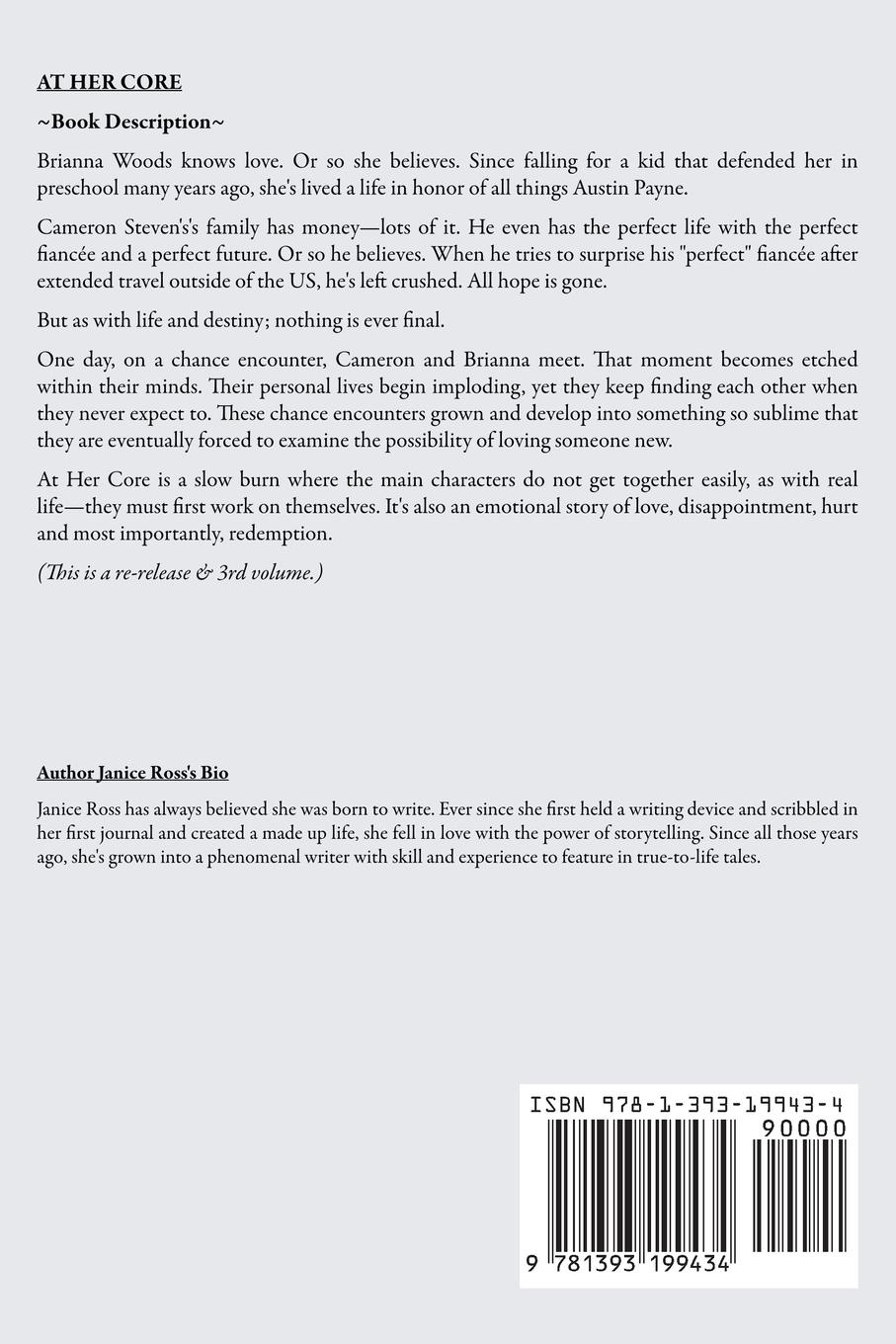 Rückseitencover At Her Core