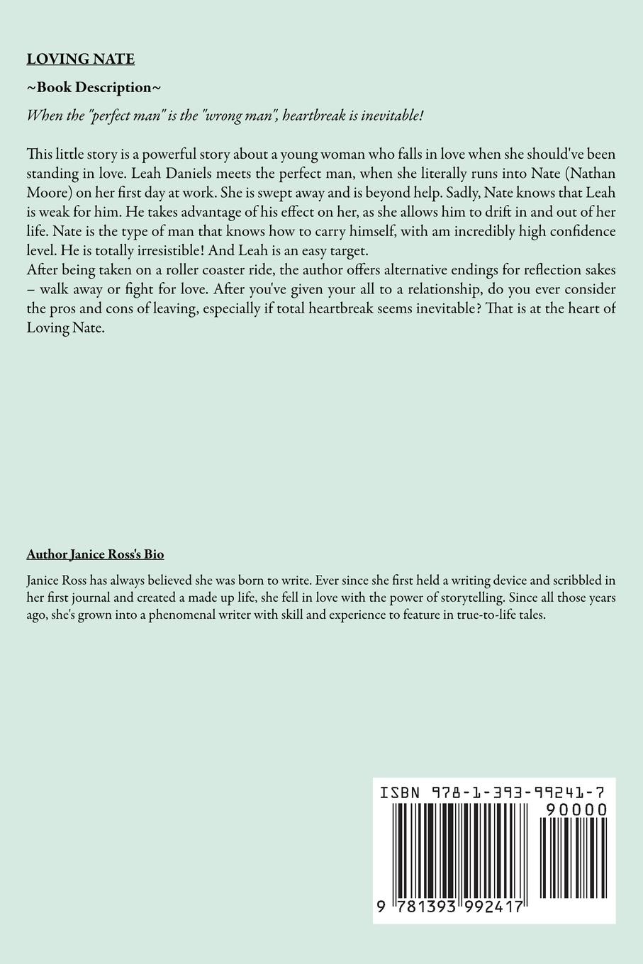 Rückseitencover Loving Nate