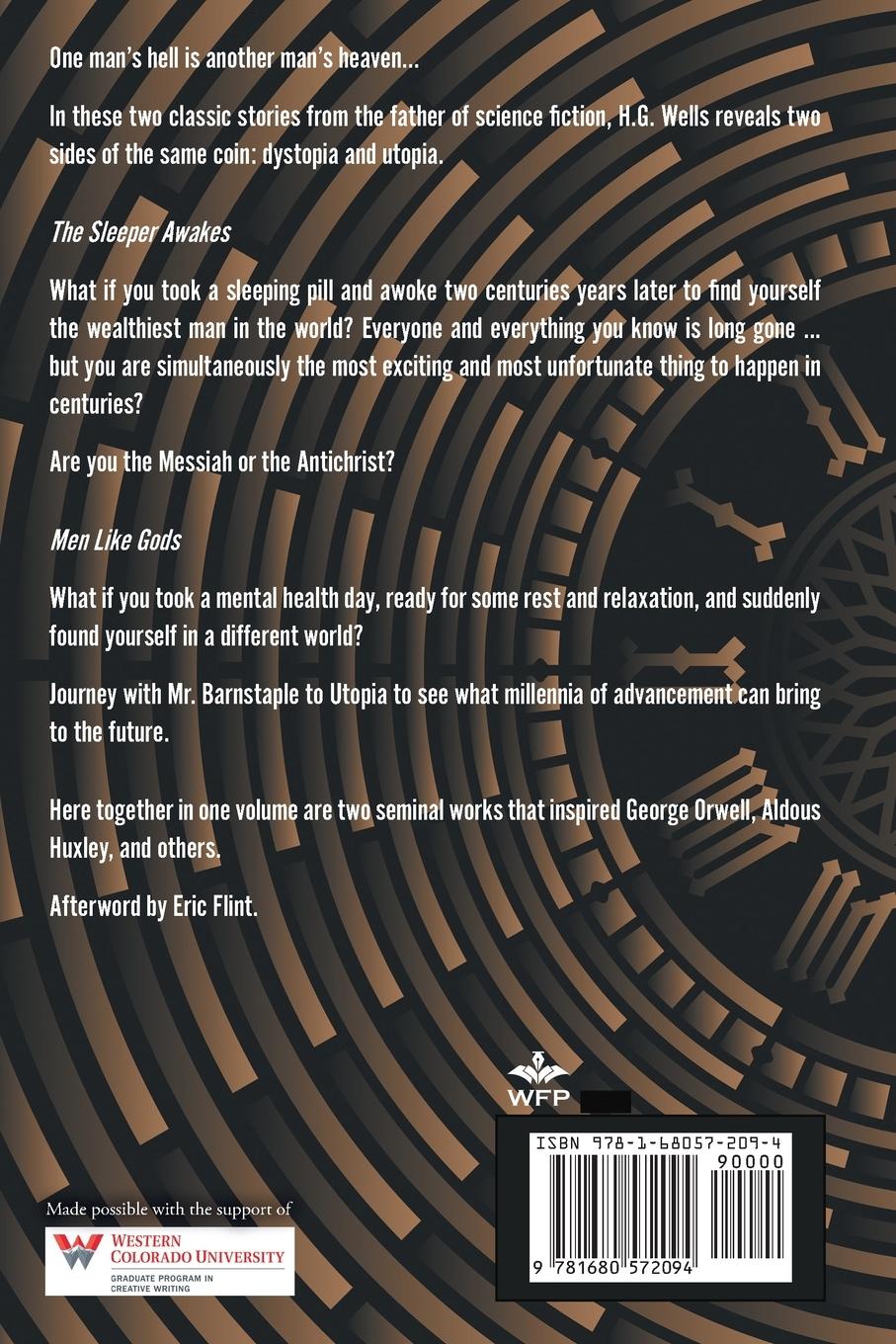 Rückseitencover The Sleeper Awakes & Men Like Gods