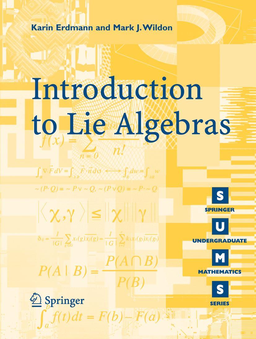 Vorderes Coverbild Introduction to Lie Algebras