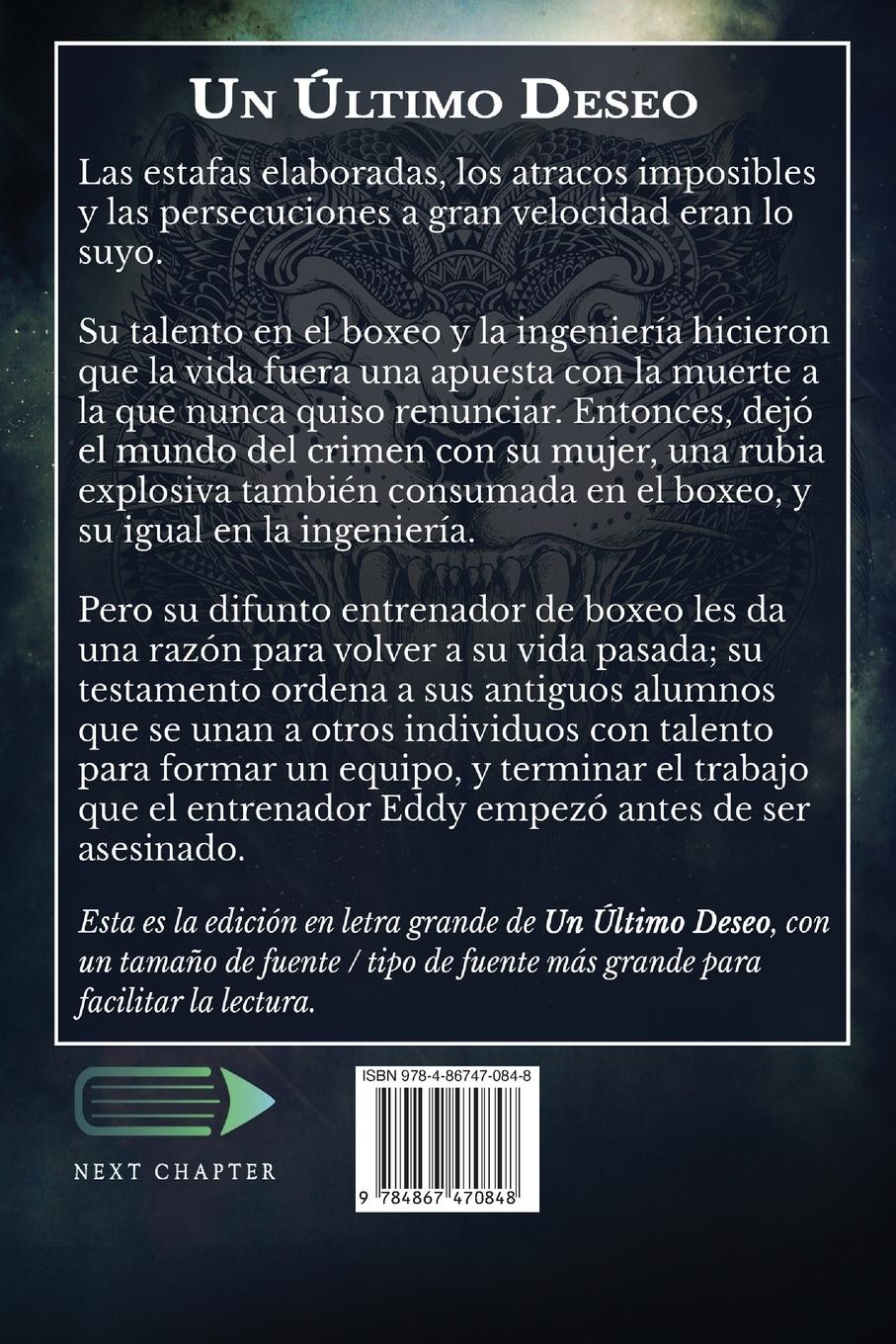 Rückseitencover Un Último Deseo