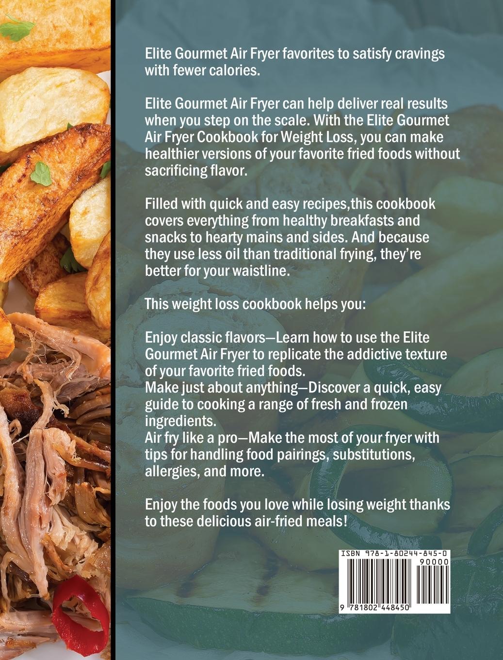 Rückseitencover The Complete Elite Gourmet Air Fryer Cookbook