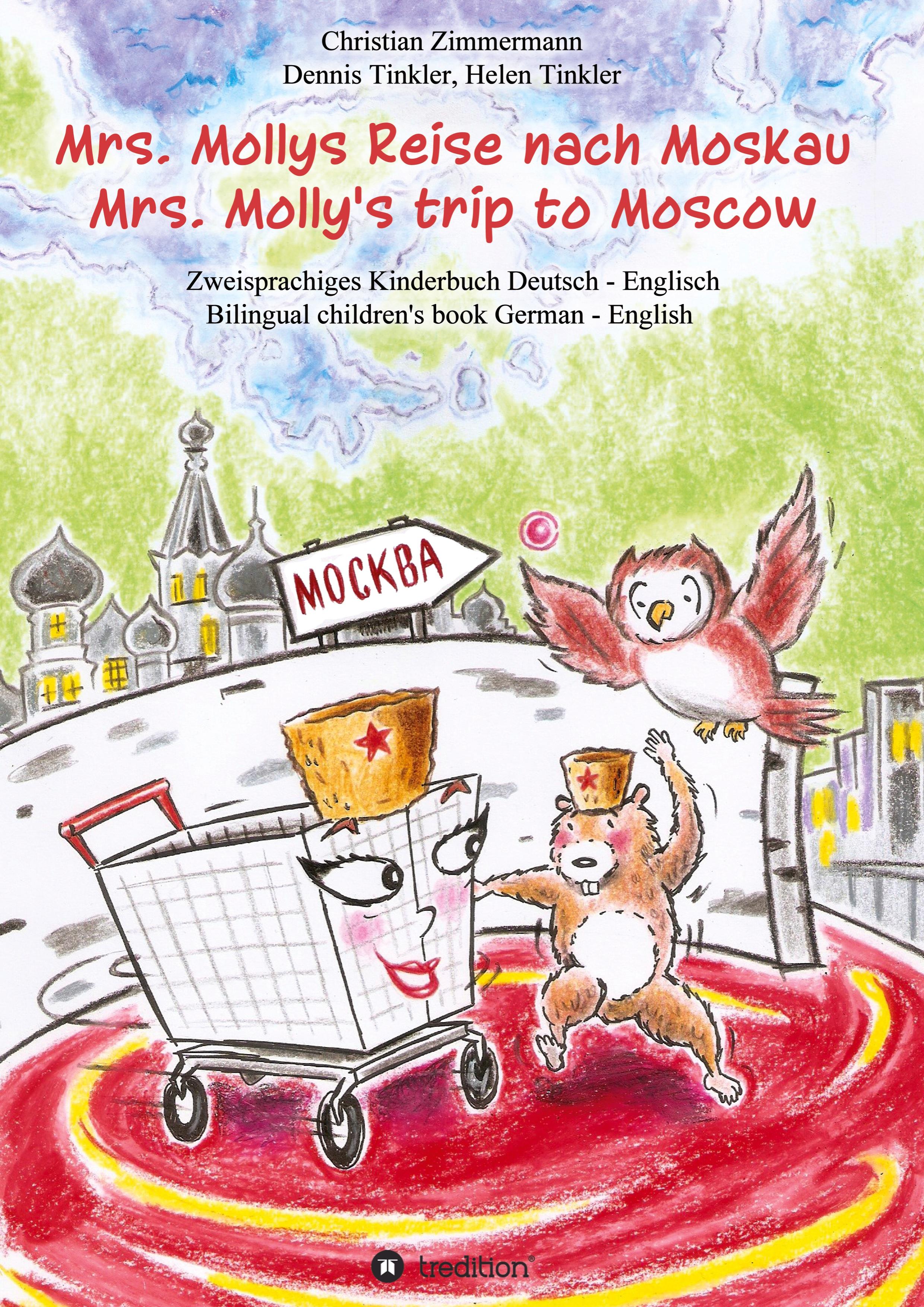 Vorderes Coverbild Mrs. Mollys Reise nach Moskau / Mrs. Molly's trip to Moscow