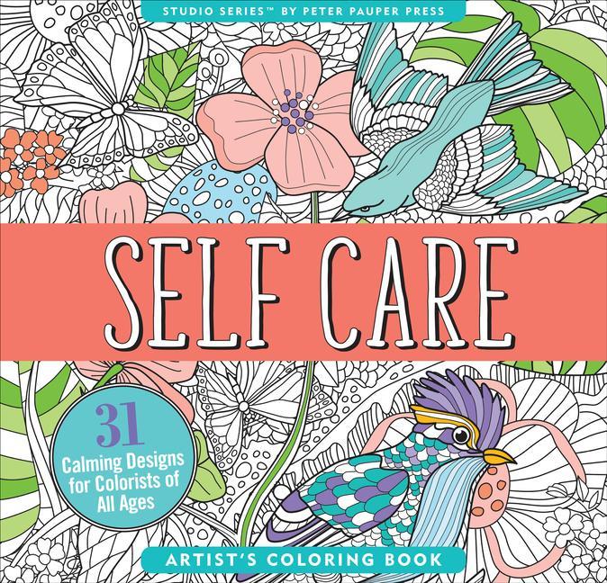 Vorderes Coverbild Self Care Coloring Book