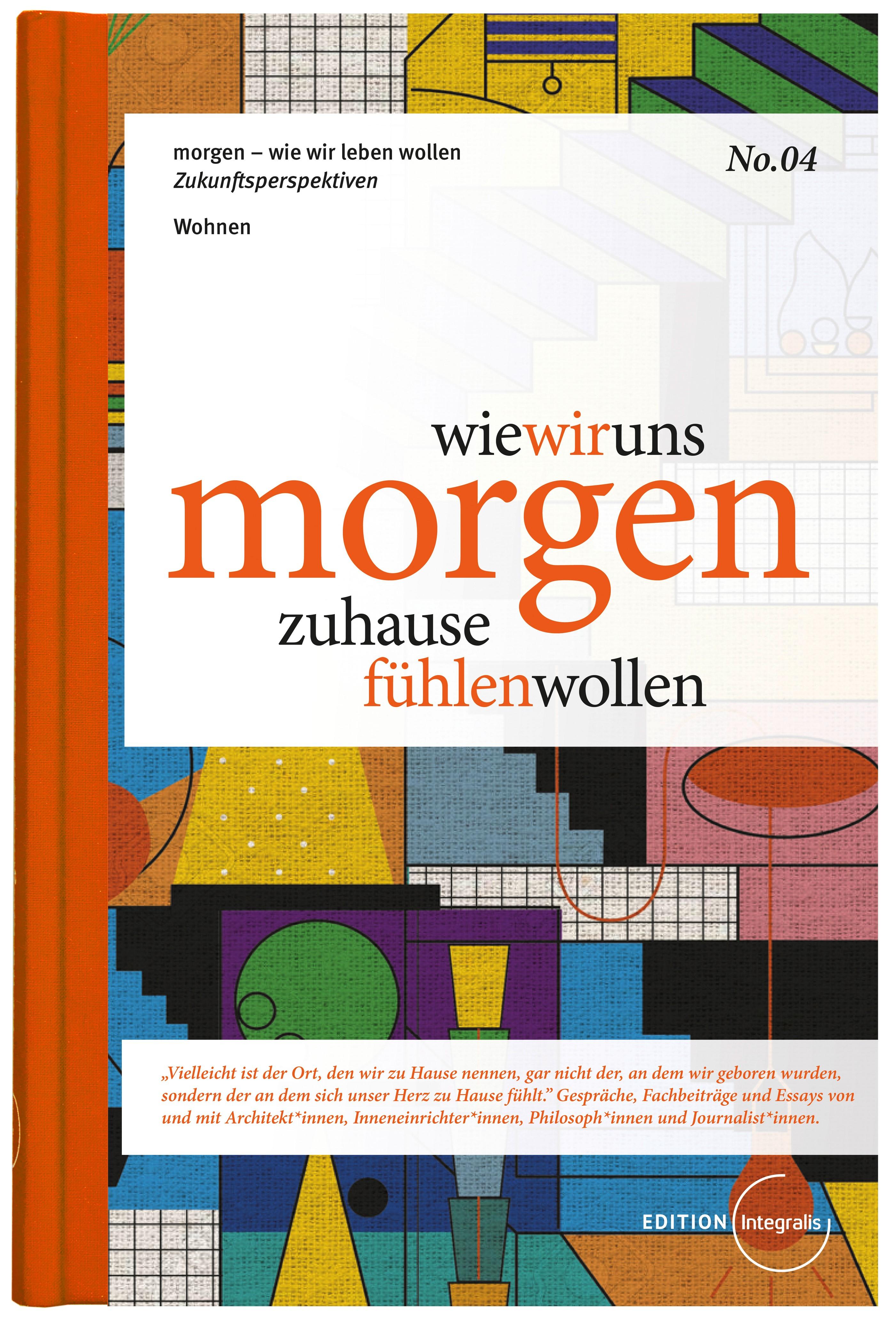 Vorderes Coverbild wie wir uns morgen zuhause fühlen wollen