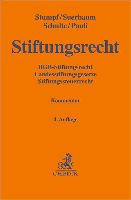Vorderes Coverbild Stiftungsrecht