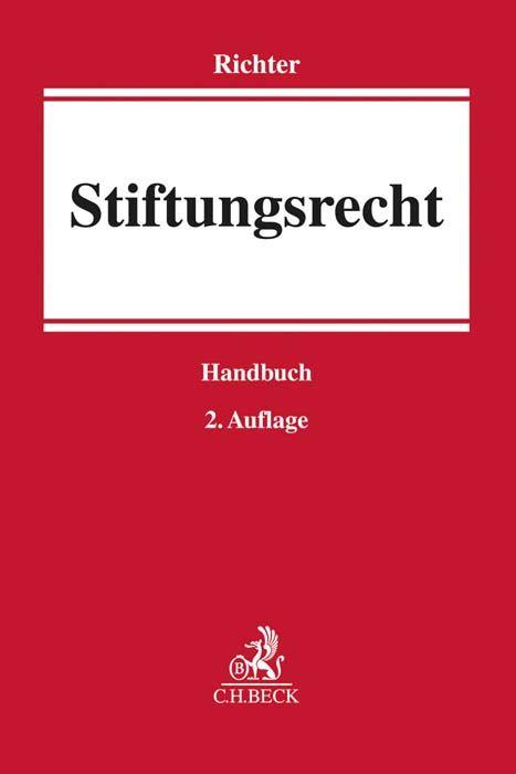Vorderes Coverbild Stiftungsrecht