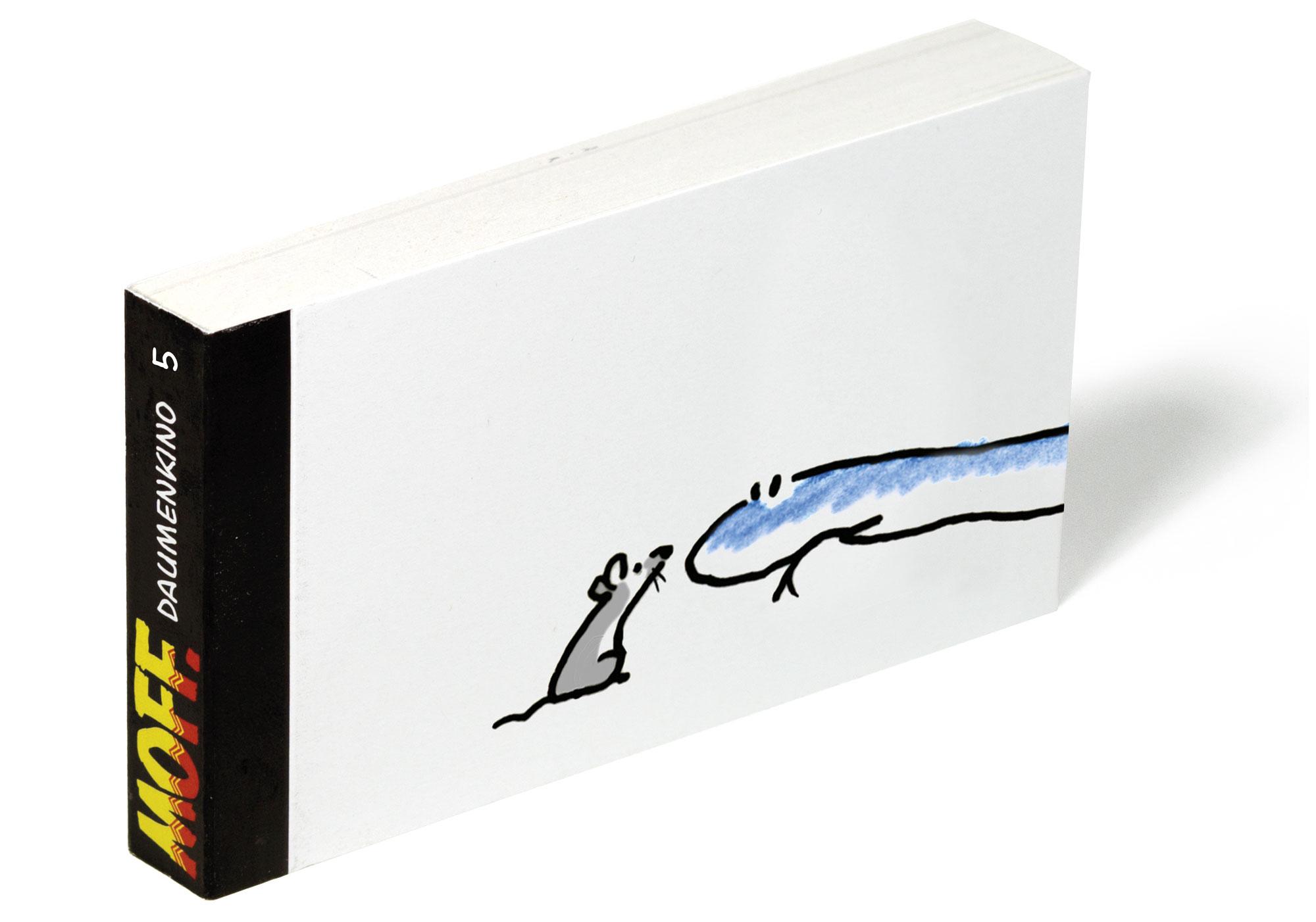 Vorderes Coverbild MOFF. Daumenkino Nr. 5 - Schlange & Maus - wer frisst wen?