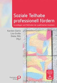 Vorderes Coverbild Soziale Teilhabe professionell fördern