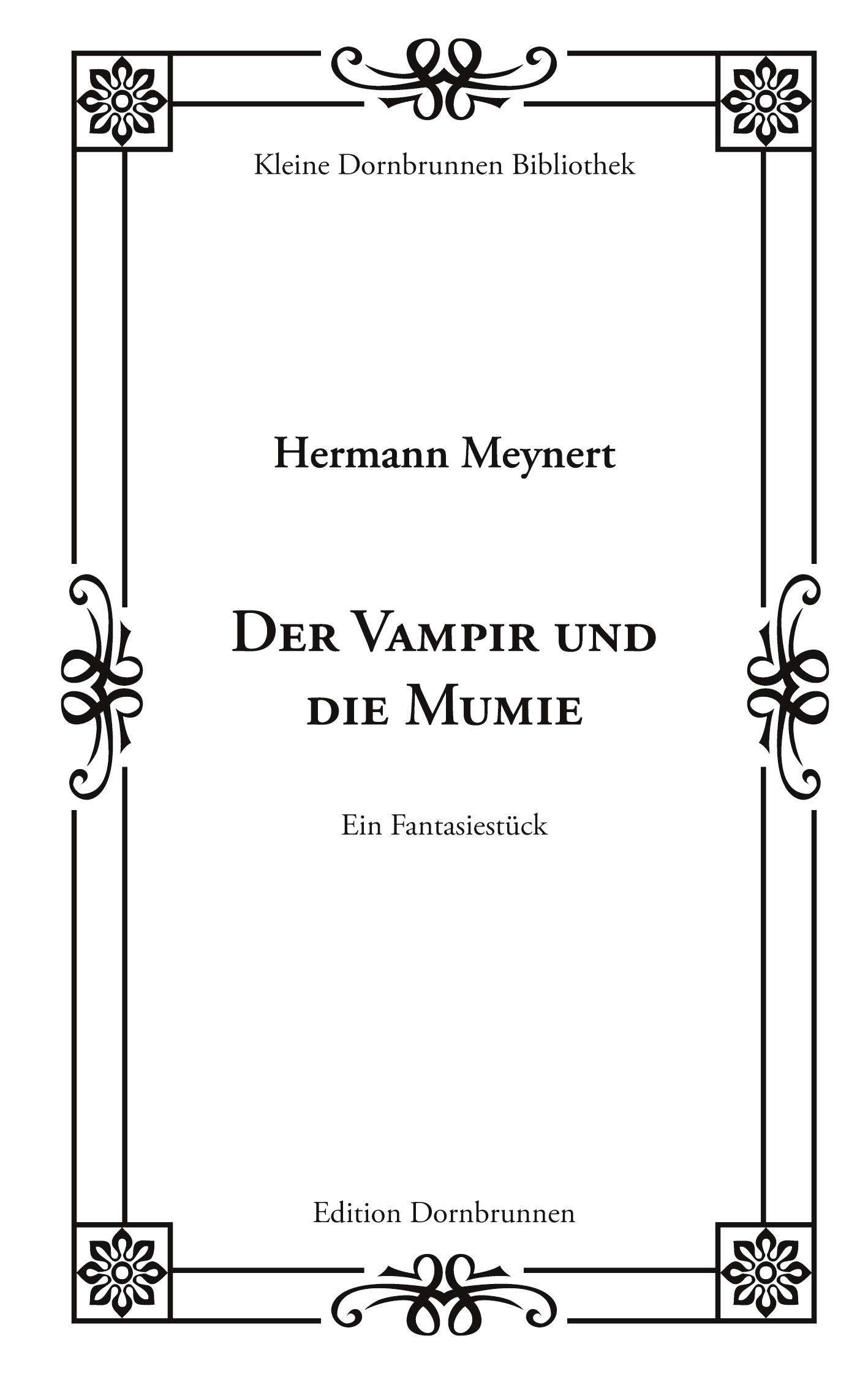 Vorderes Coverbild Der Vampir und die Mumie