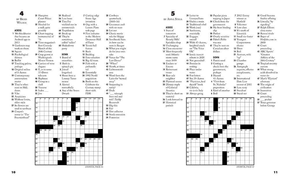 Beispielinhalt (Bild) Hard as a Rock Crosswords: Really Hard