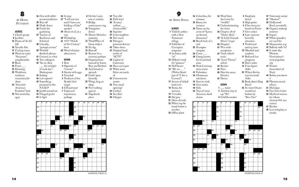 Beispielinhalt (Bild) Hard as a Rock Crosswords: Really Hard