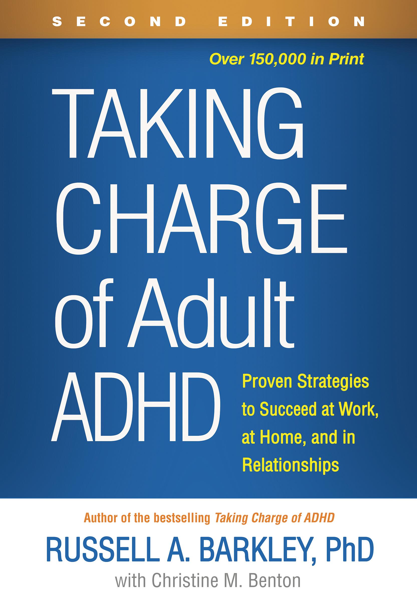 Vorderes Coverbild Taking Charge of Adult ADHD