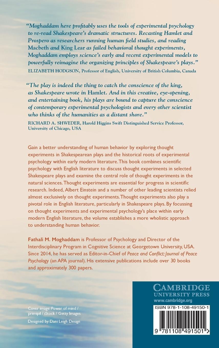 Rückseitencover Shakespeare and the Experimental Psychologist
