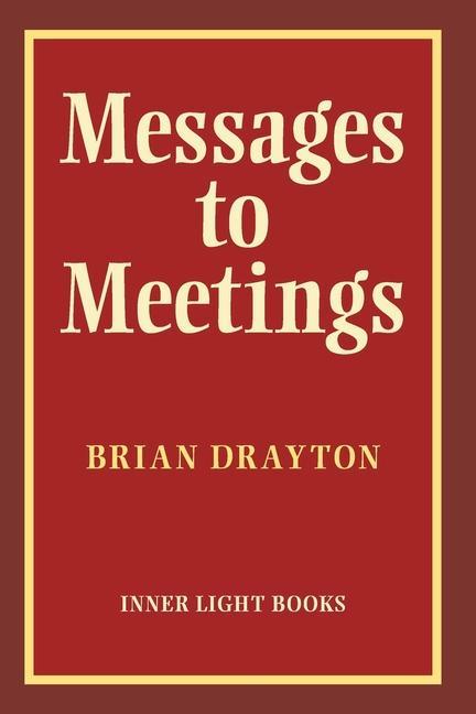 Vorderes Coverbild Messages to Meetings