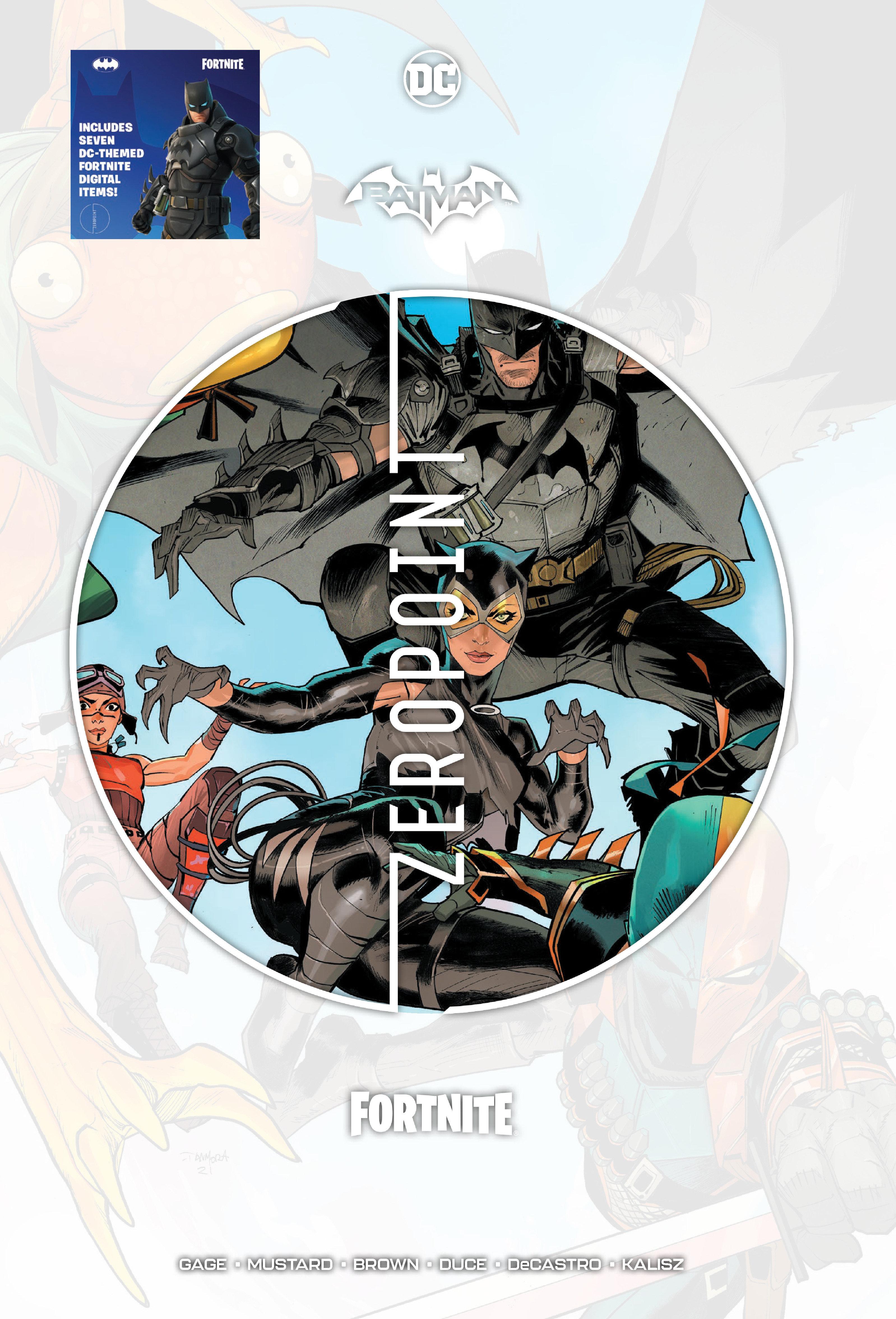 Vorderes Coverbild Batman/Fortnite: Zero Point