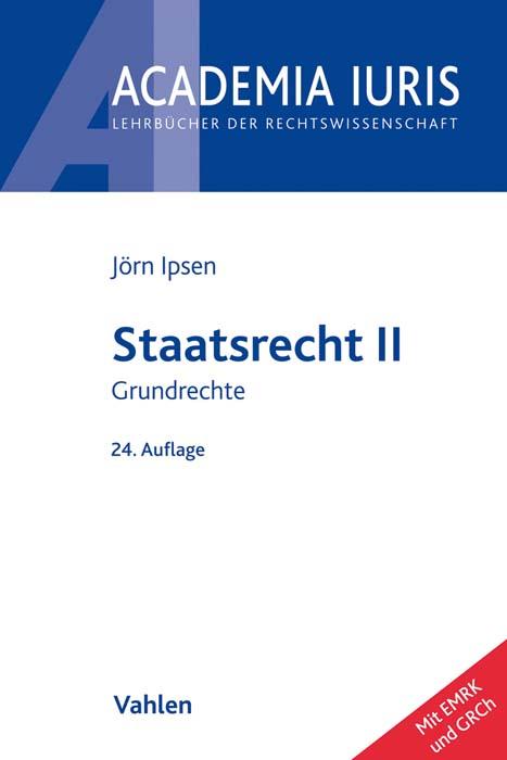 Vorderes Coverbild Staatsrecht II