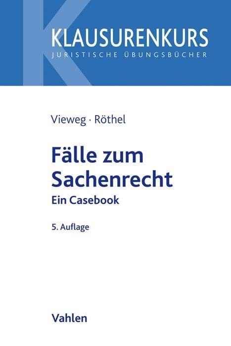 Vorderes Coverbild Fälle zum Sachenrecht