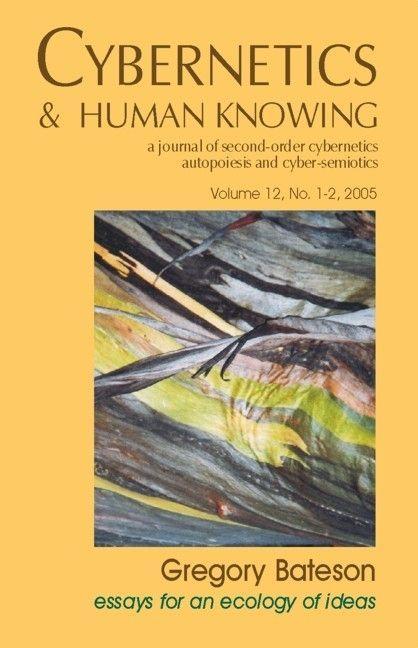 Vorderes Coverbild Gregory Bateson