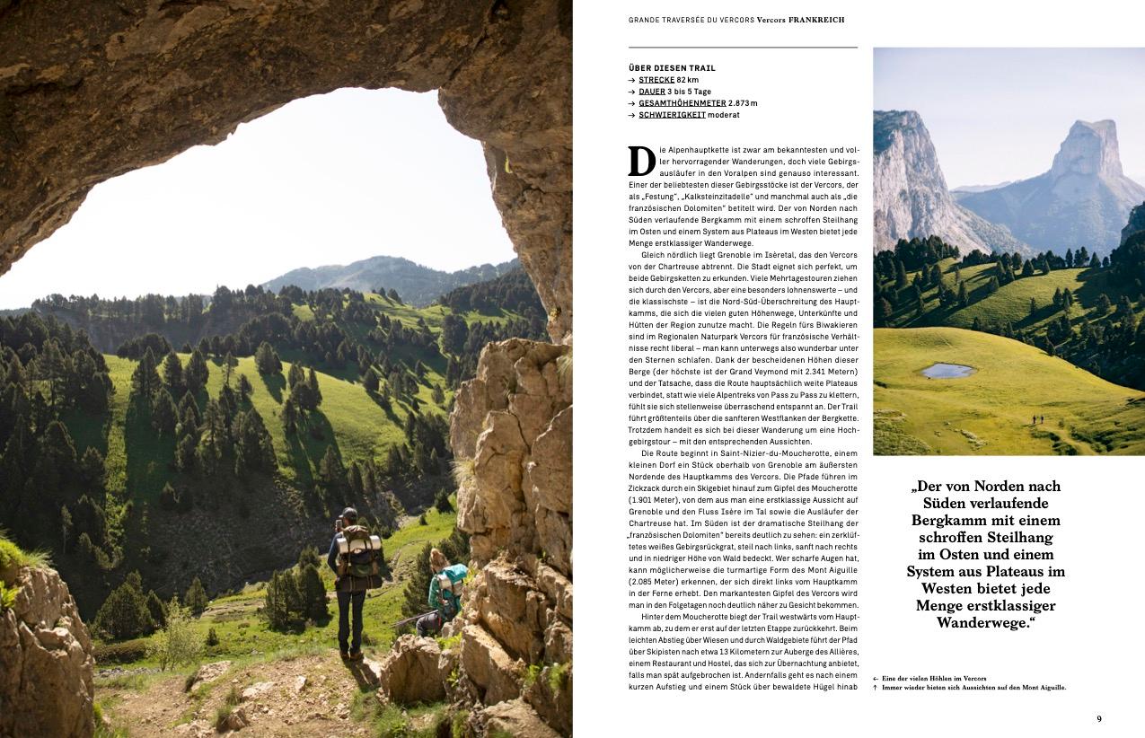 Beispielinhalt (Bild) Wanderlust Alpen