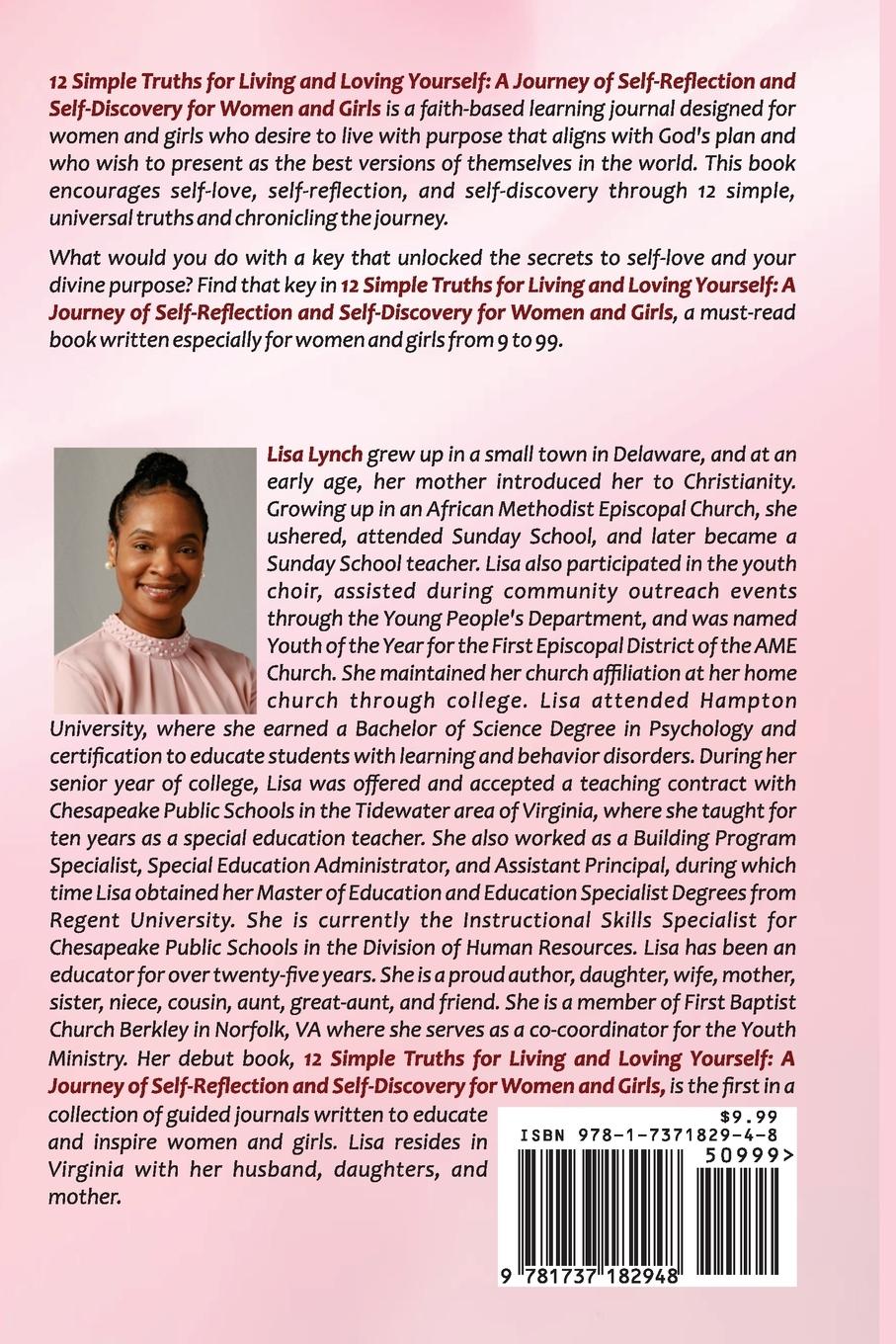 Rückseitencover 12 Simple Truths for Living and Loving Yourself