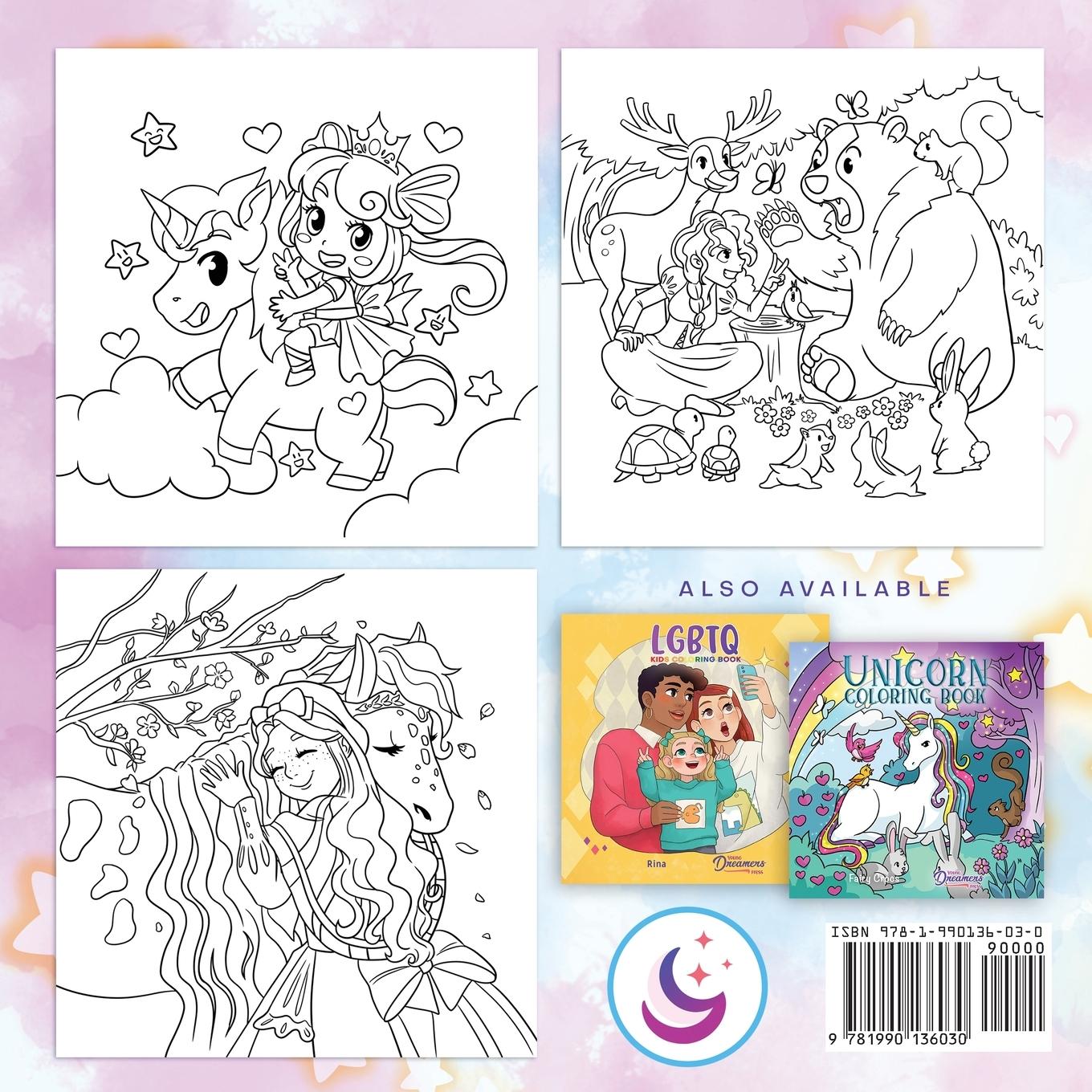 Rückseitencover Princess Coloring Book
