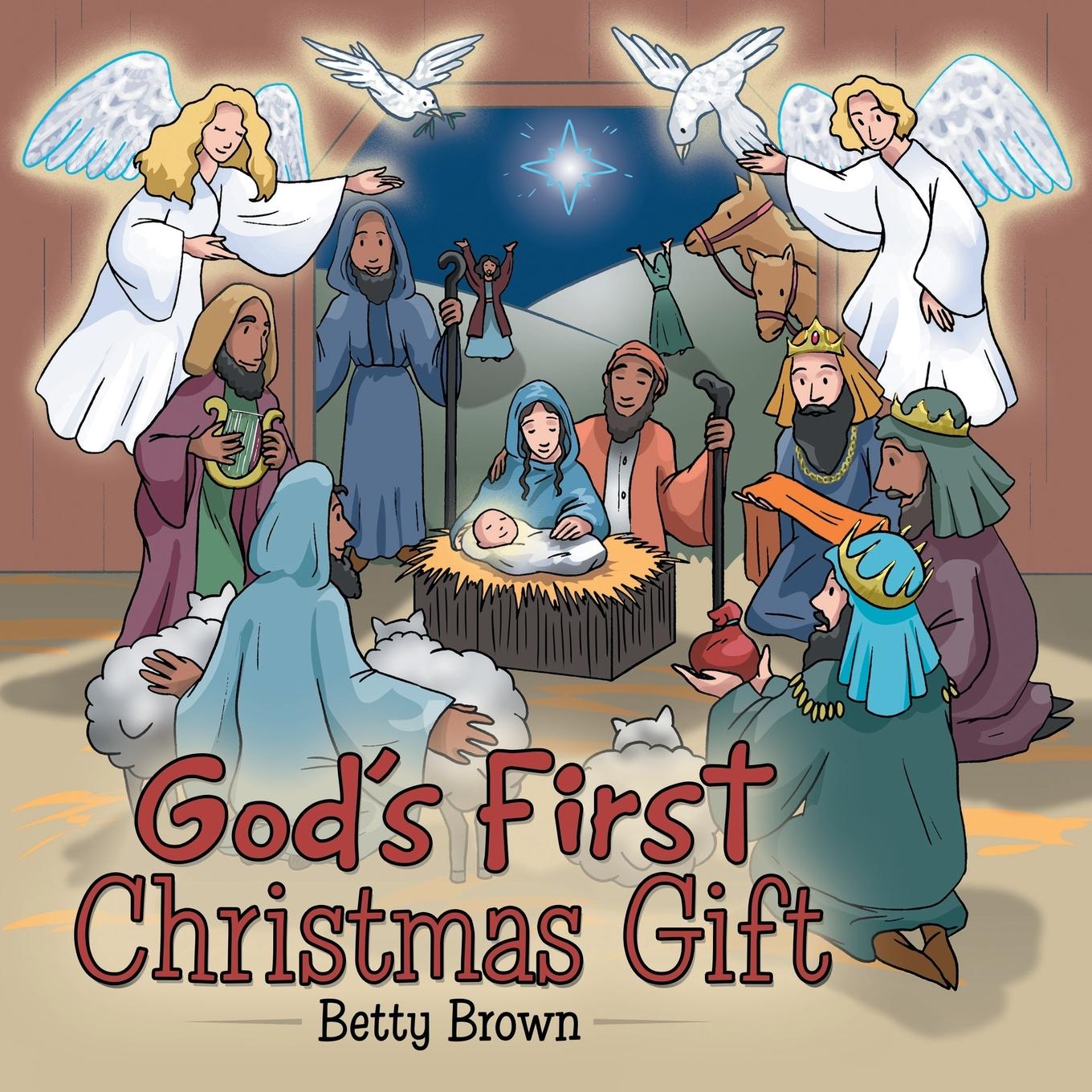 Vorderes Coverbild God's First Christmas Gift