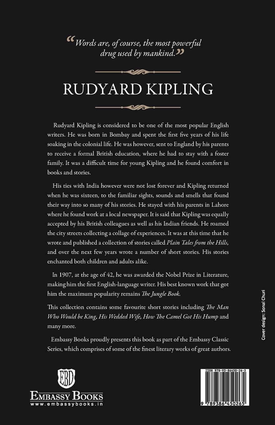 Rückseitencover The Very Best Of Rudyard Kipling - Short Stories