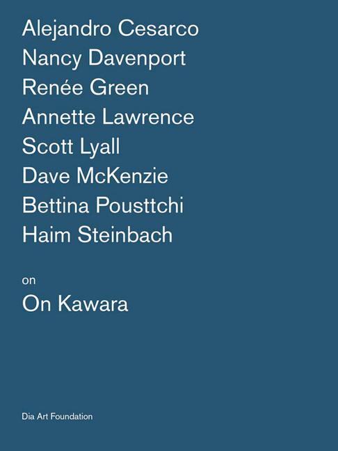 Vorderes Coverbild Artists on on Kawara