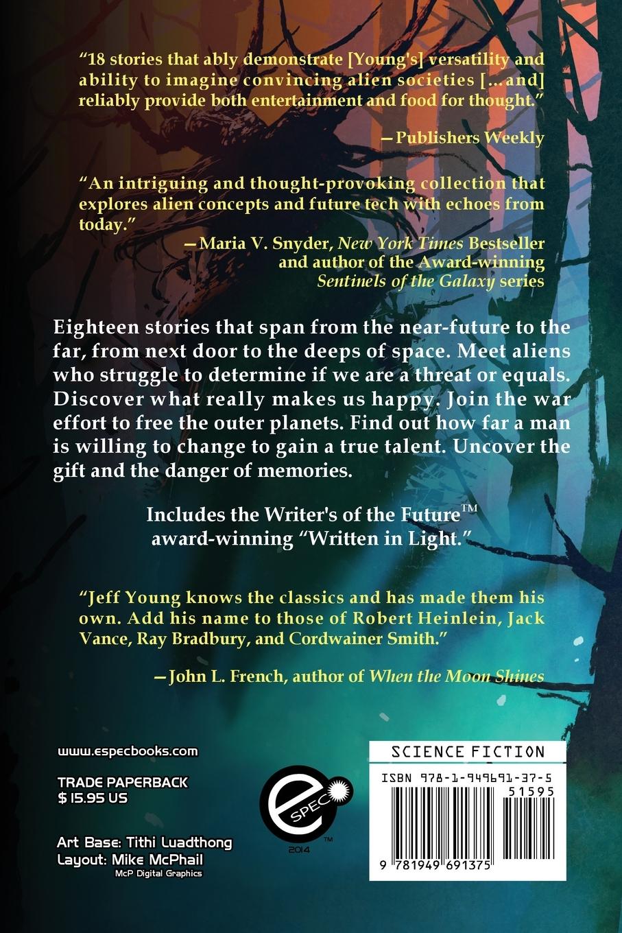 Rückseitencover Written in Light