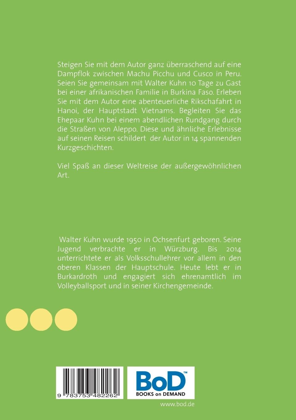 Rückseitencover Ich liebe das Reisen