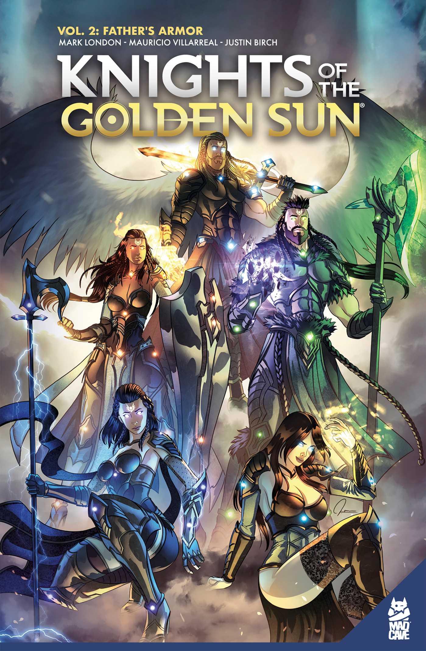 Vorderes Coverbild Knights of the Golden Sun Vol. 2 Gn