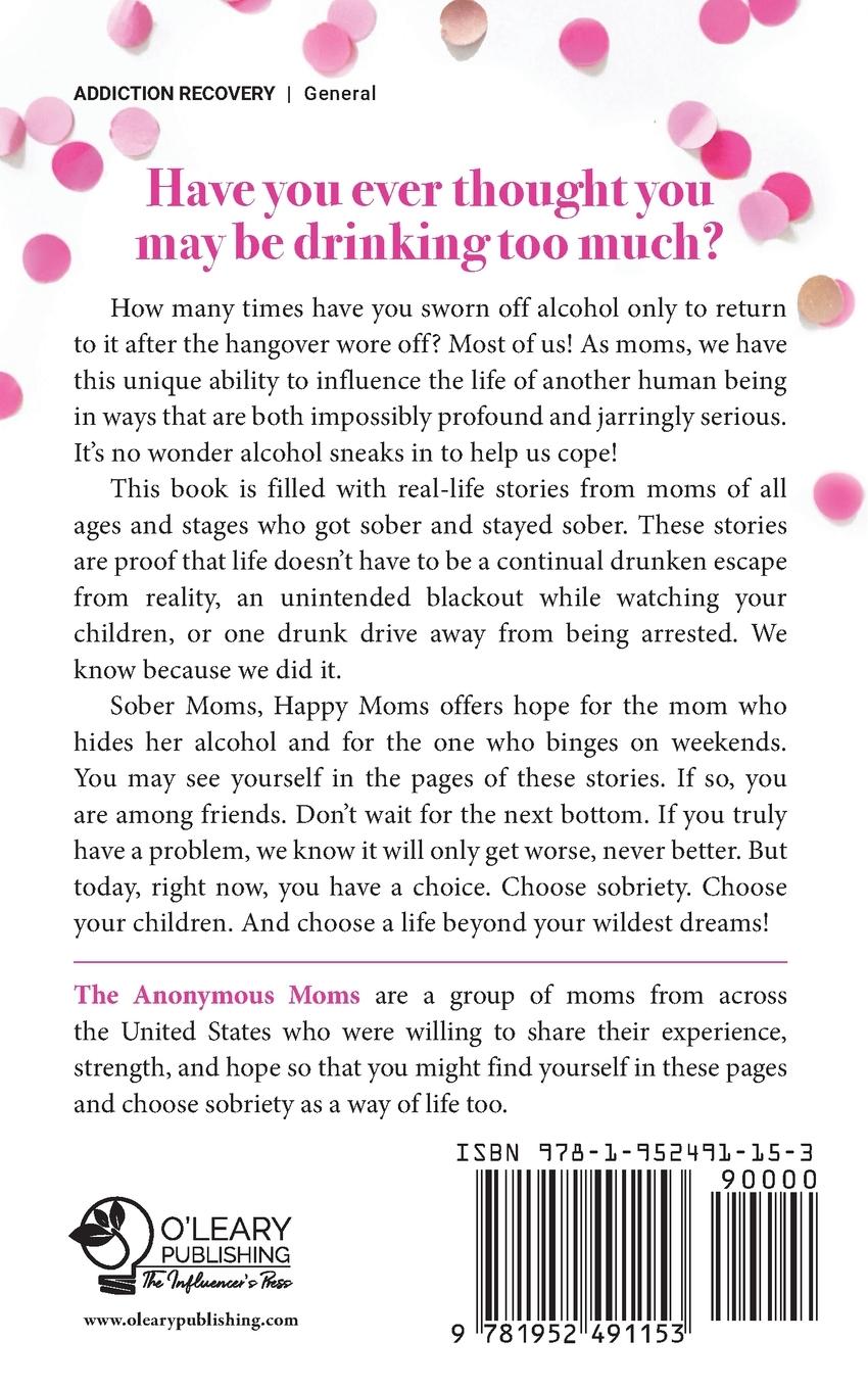 Rückseitencover Sober Moms, Happy Moms
