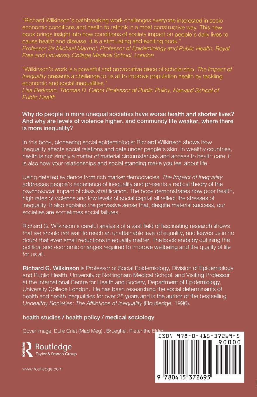Rückseitencover The Impact of Inequality