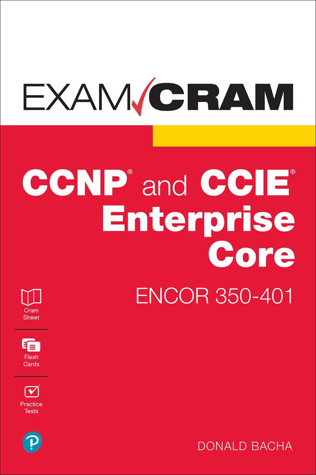 Vorderes Coverbild CCNP and CCIE Enterprise Core ENCOR 350-401 Exam Cram