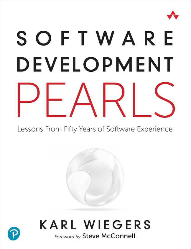 Vorderes Coverbild Software Development Pearls