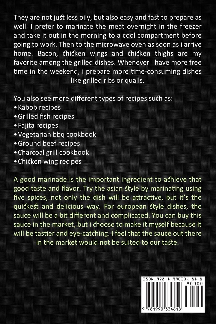 Rückseitencover Grilled Cookbook