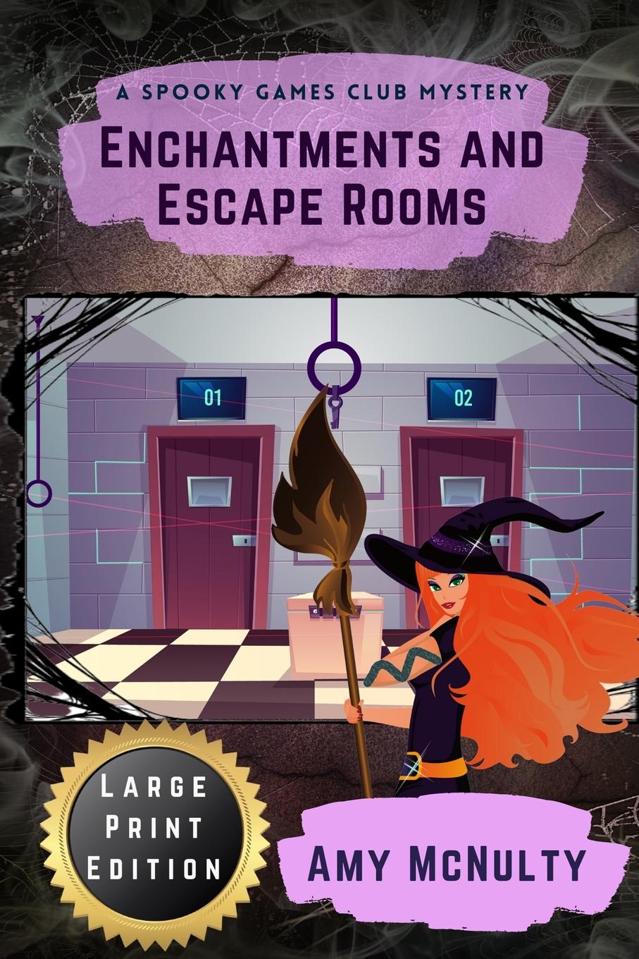 Vorderes Coverbild Enchantments and Escape Rooms Large Print Edition