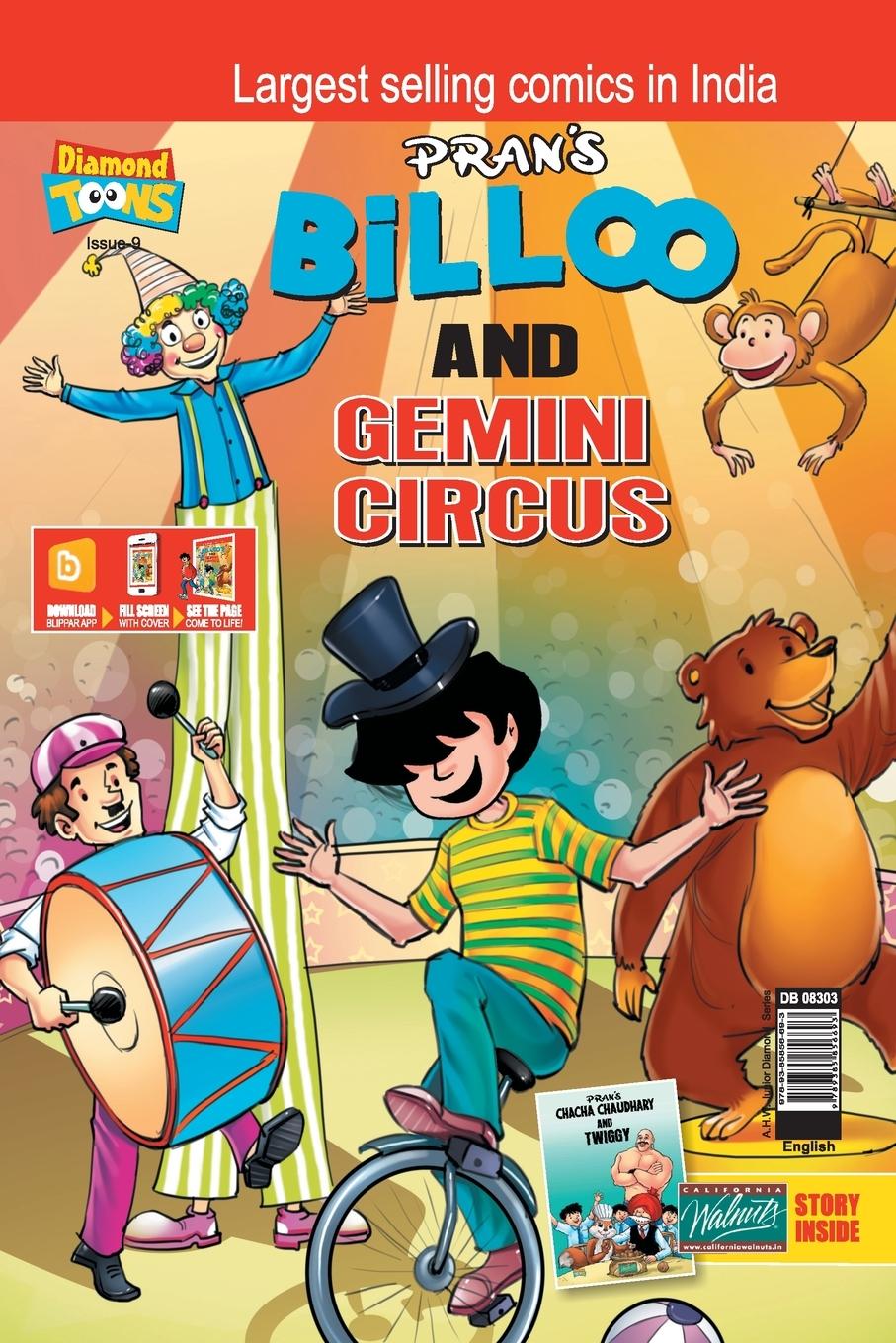 Vorderes Coverbild Billoo & Gemini Circus