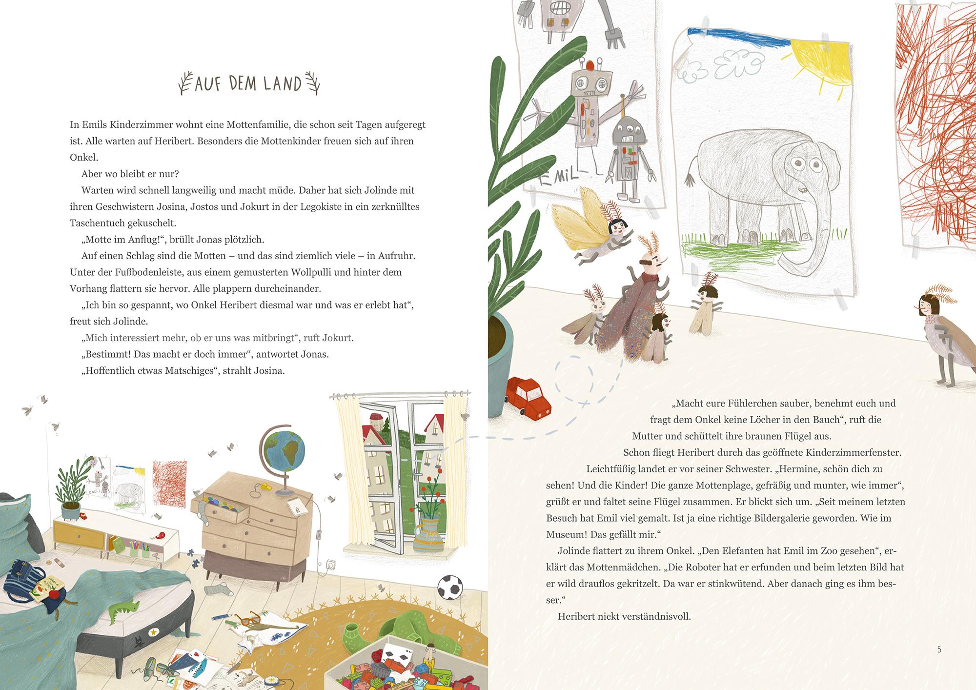 Beispielinhalt (Bild) Kunstfresser - Aus dem Leben einer Museumsmotte