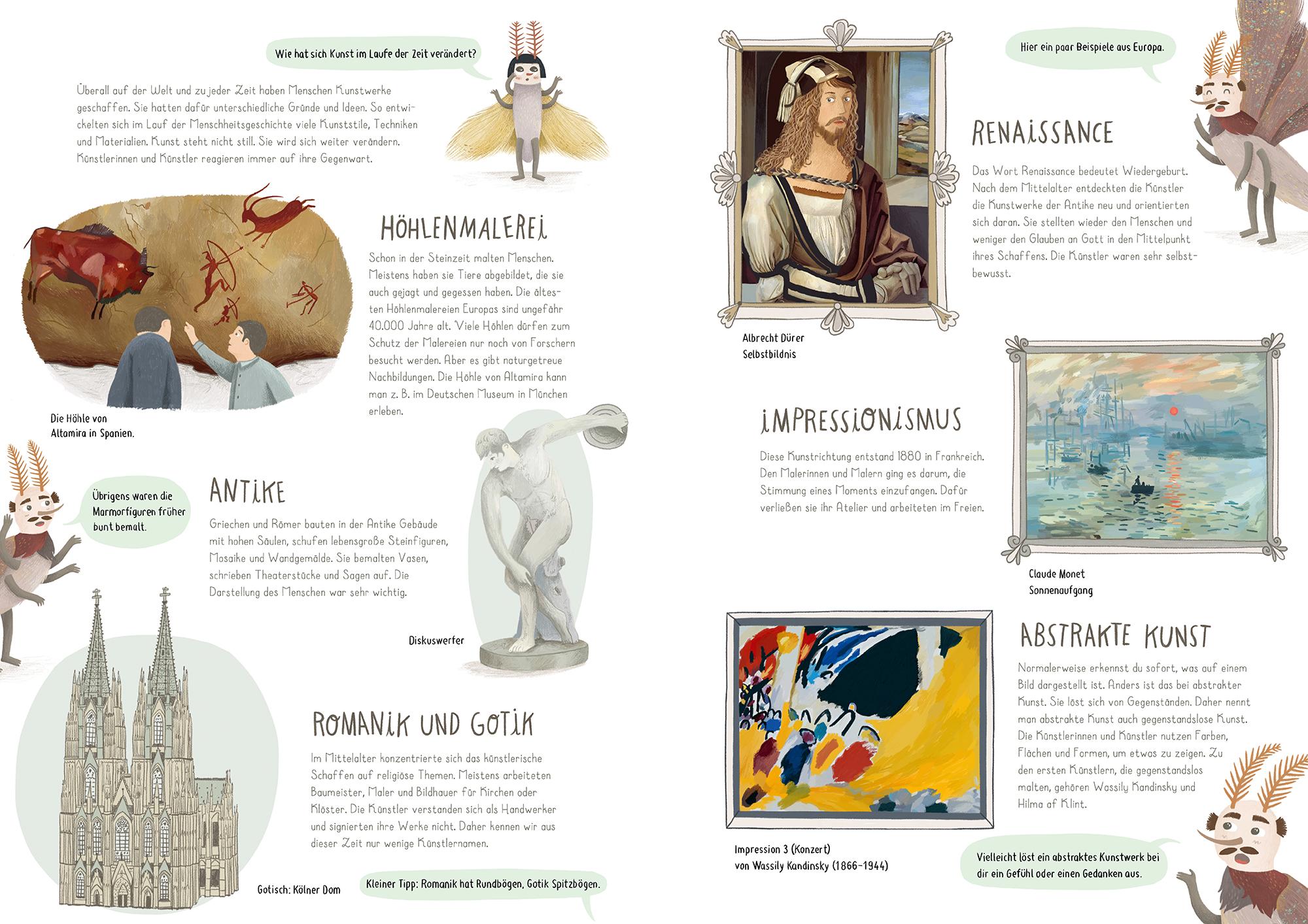 Beispielinhalt (Bild) Kunstfresser - Aus dem Leben einer Museumsmotte