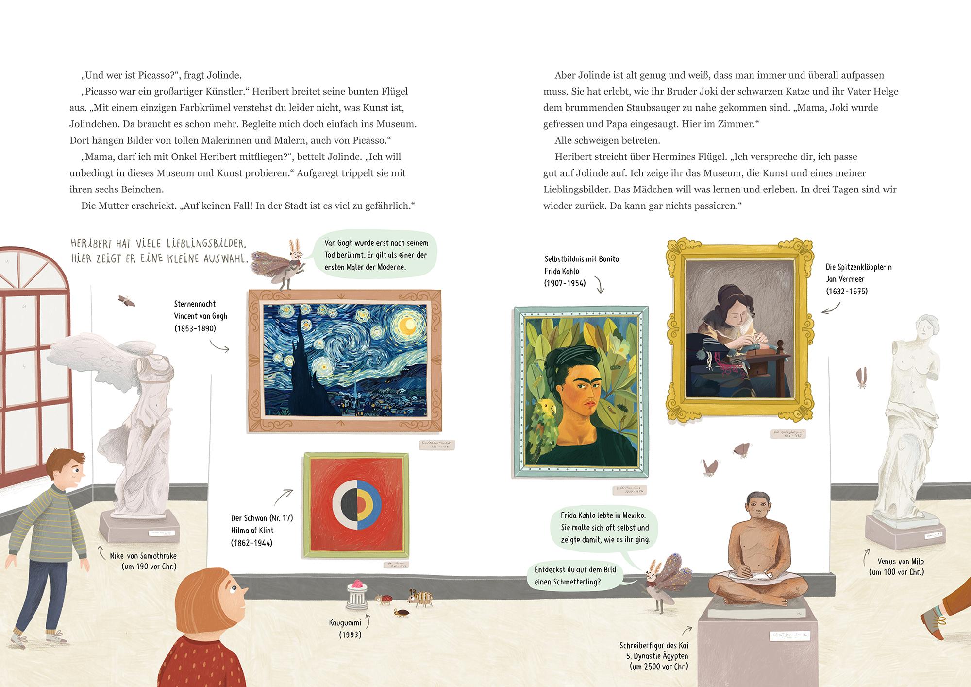 Beispielinhalt (Bild) Kunstfresser - Aus dem Leben einer Museumsmotte