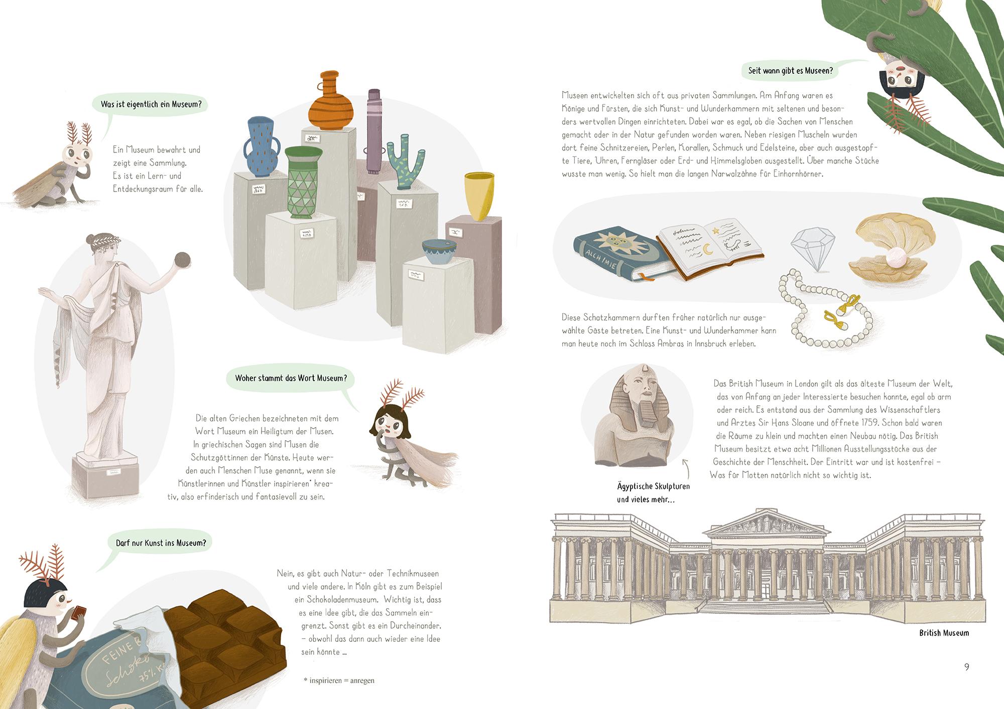 Beispielinhalt (Bild) Kunstfresser - Aus dem Leben einer Museumsmotte