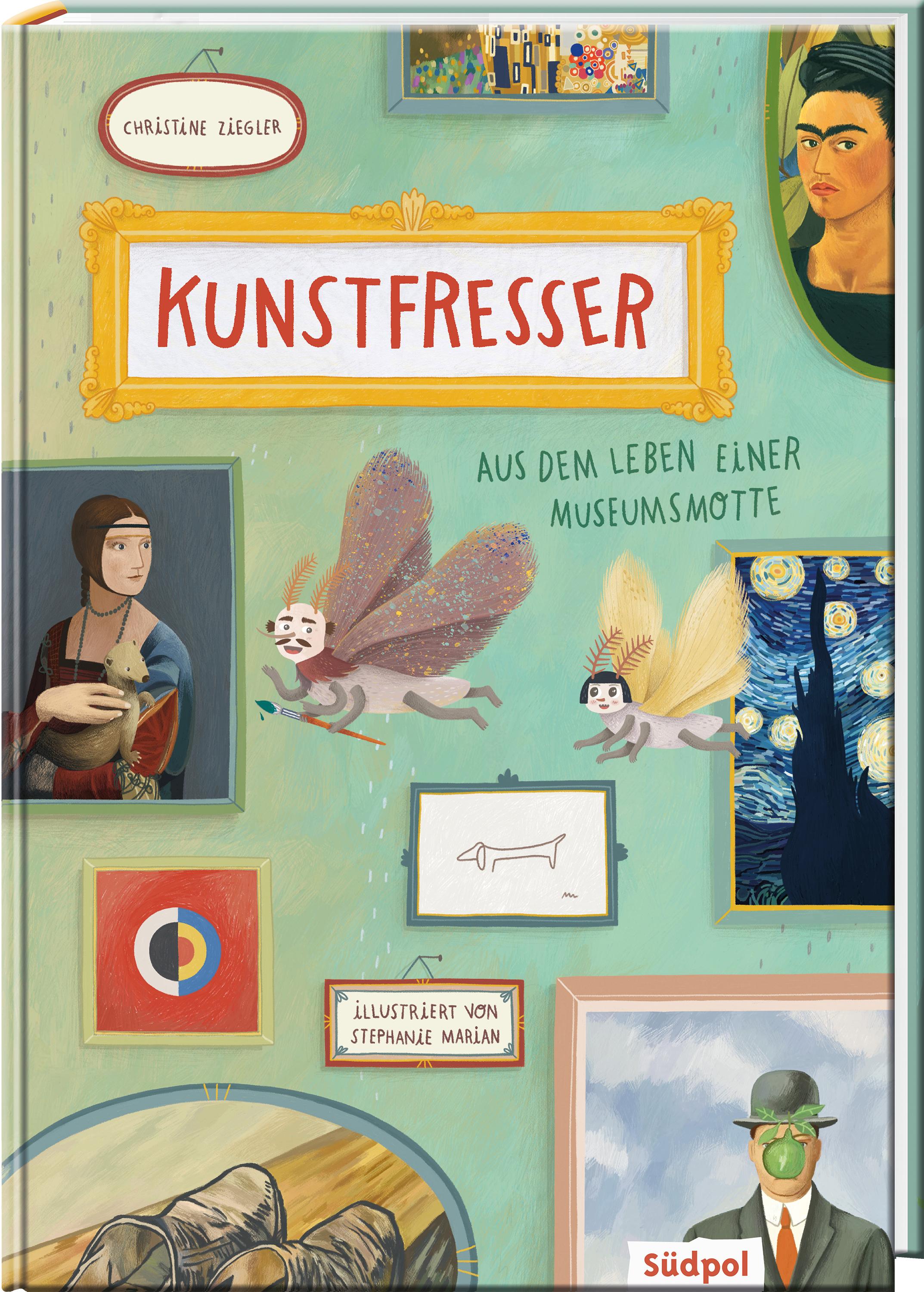 Vorderes Coverbild Kunstfresser - Aus dem Leben einer Museumsmotte