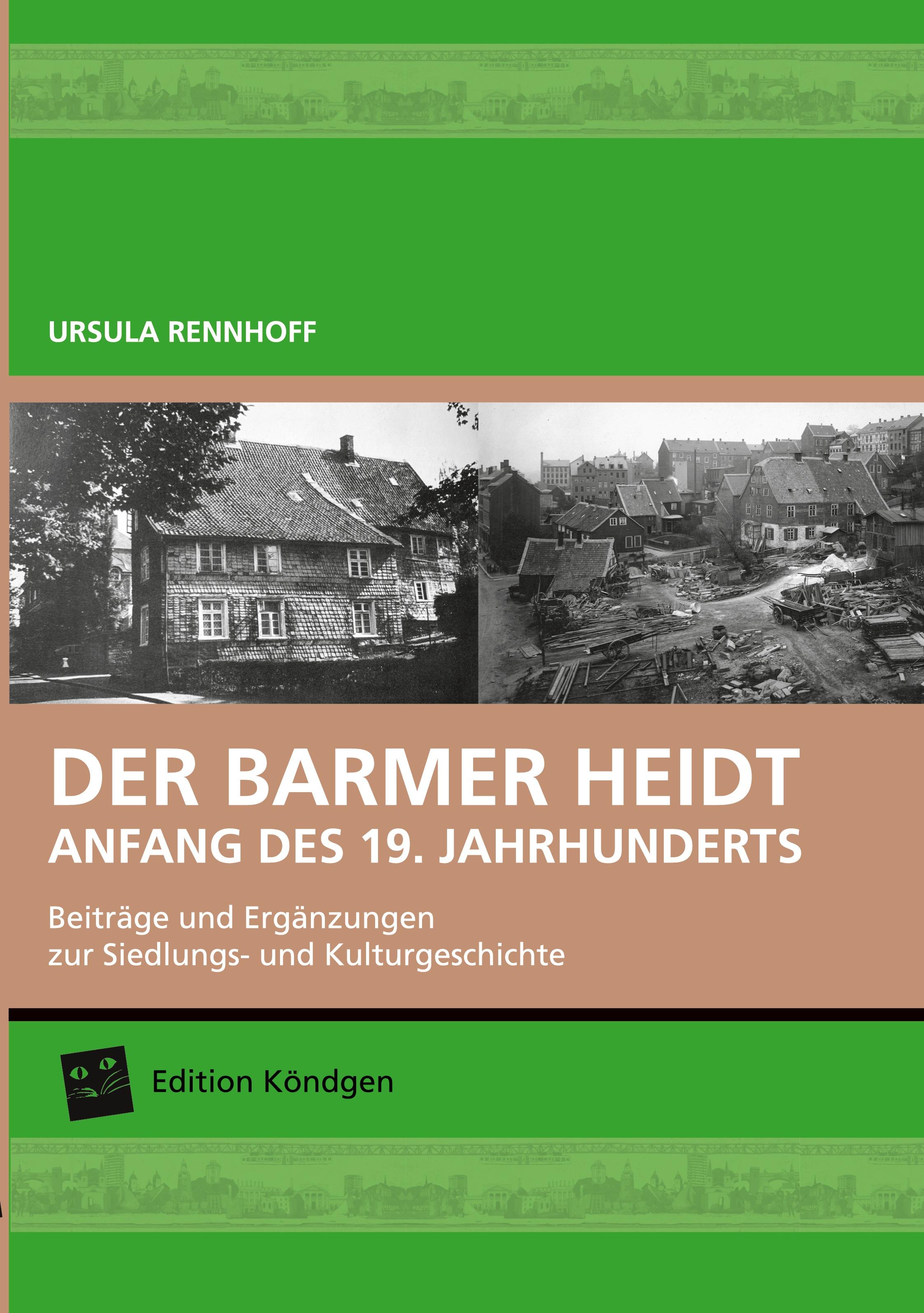 Vorderes Coverbild Der Barmer Heidt Anfang des 19. Jahrhunderts