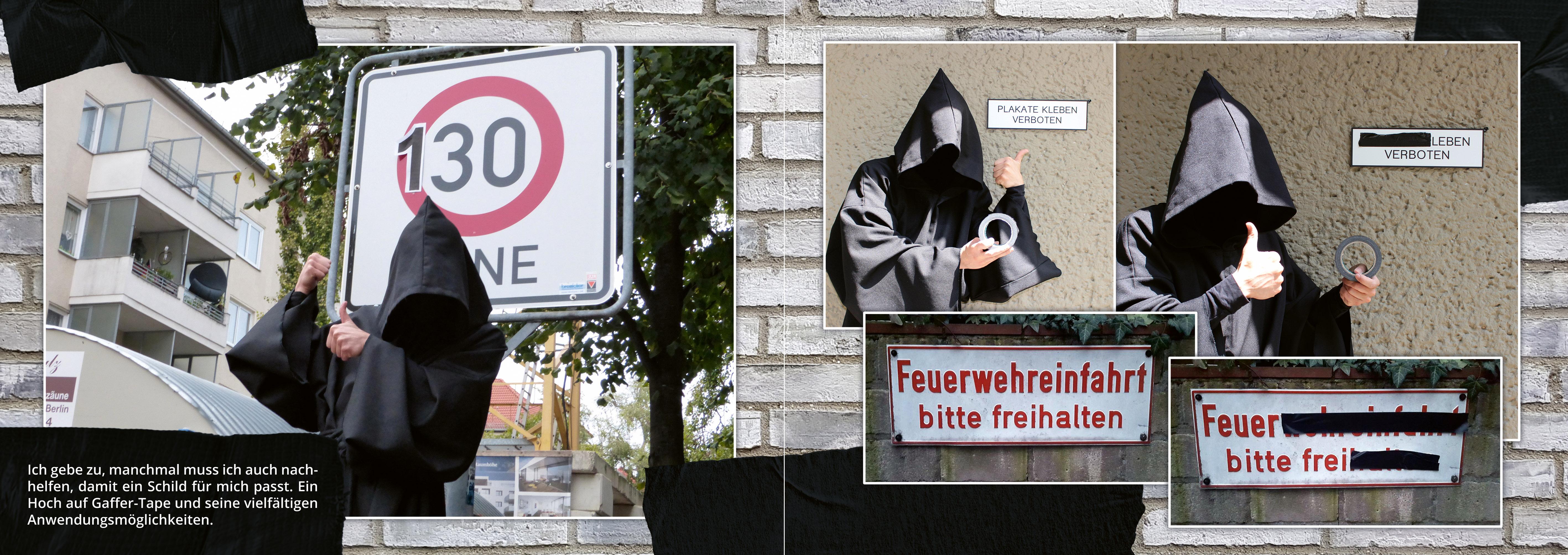 Beispielinhalt (Bild) Tod in Deutschland - Mit dem Sensenmann durch die Republik