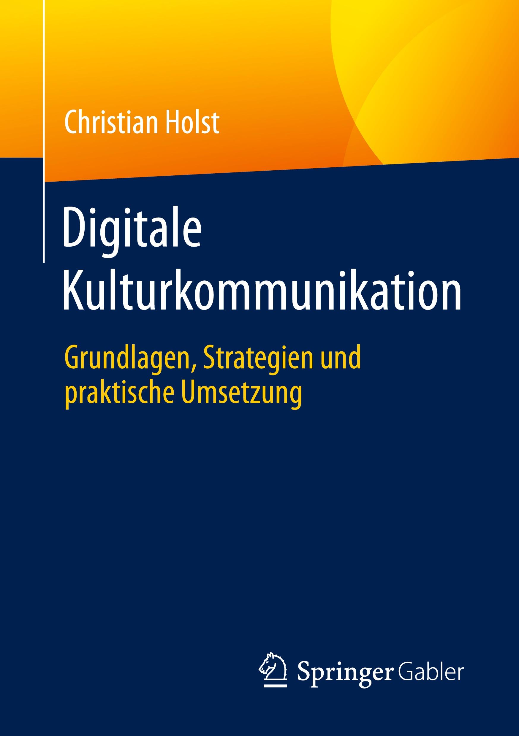 Vorderes Coverbild Digitale Kulturkommunikation