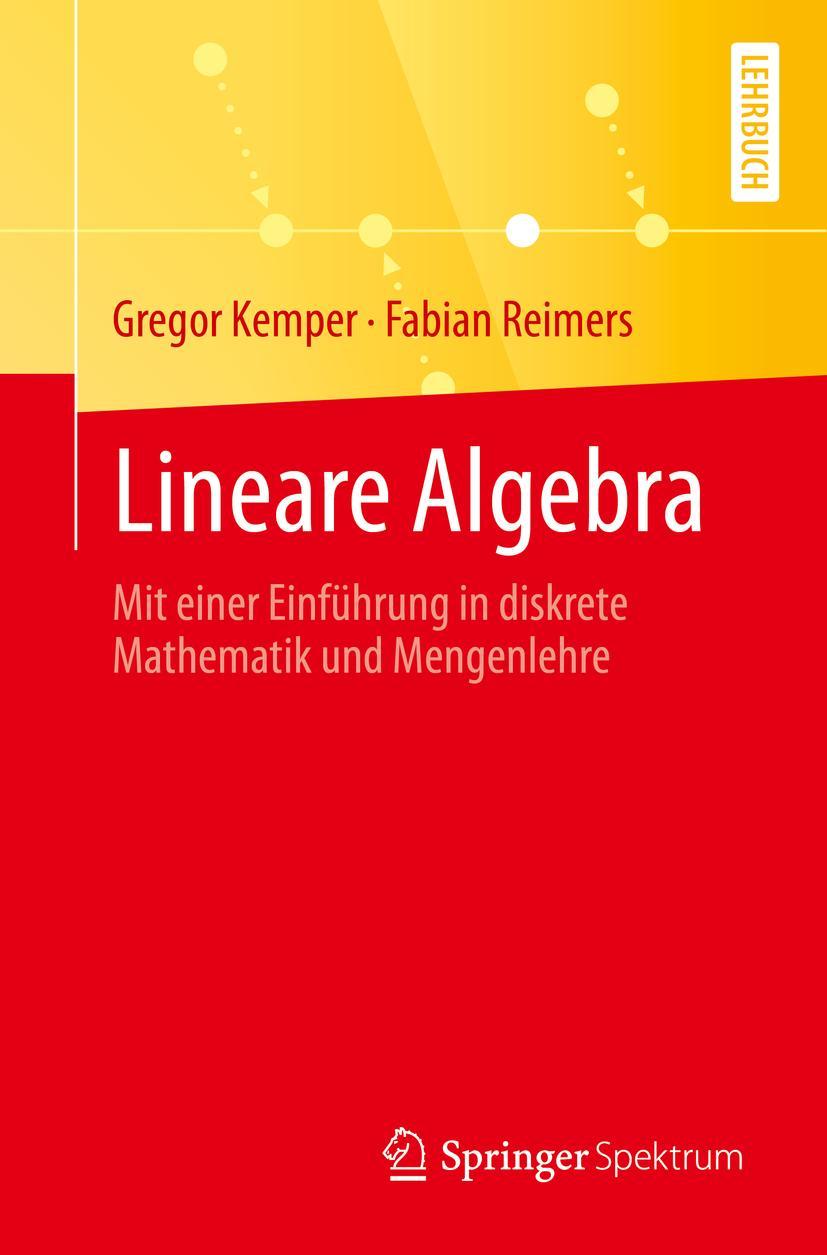 Vorderes Coverbild Lineare Algebra