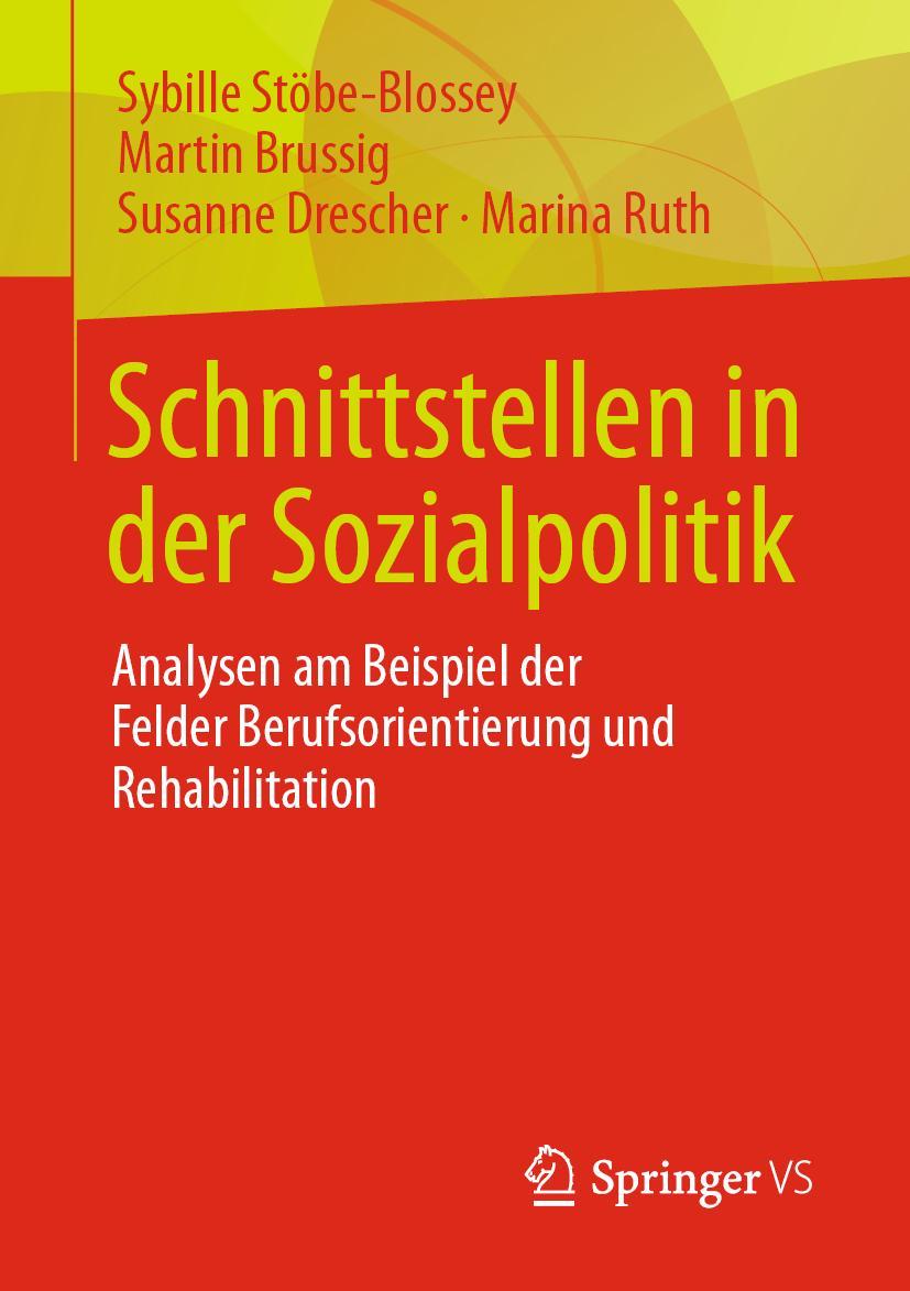 Vorderes Coverbild Schnittstellen in der Sozialpolitik